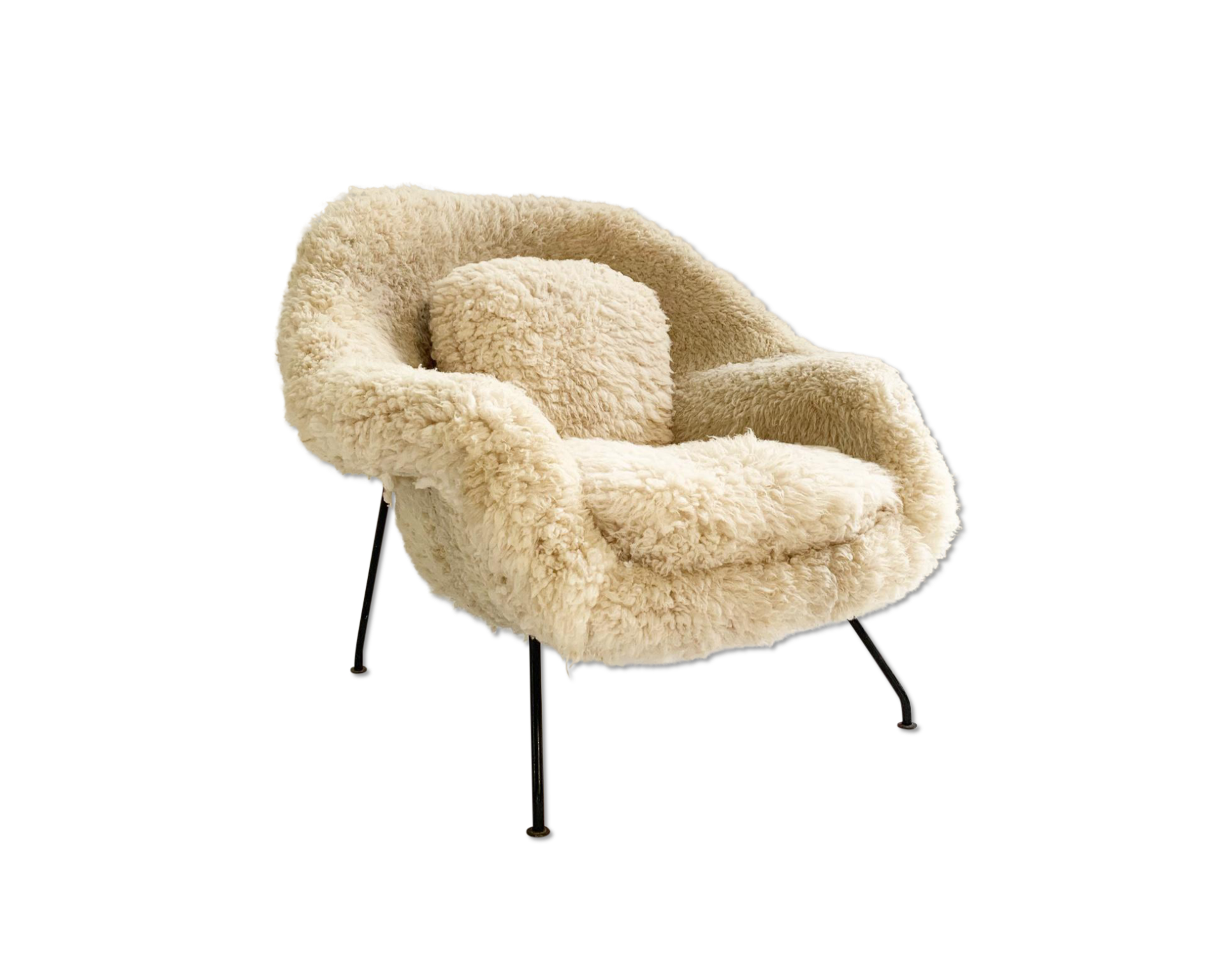 Womb Chair in California Sheepskin - FORSYTH