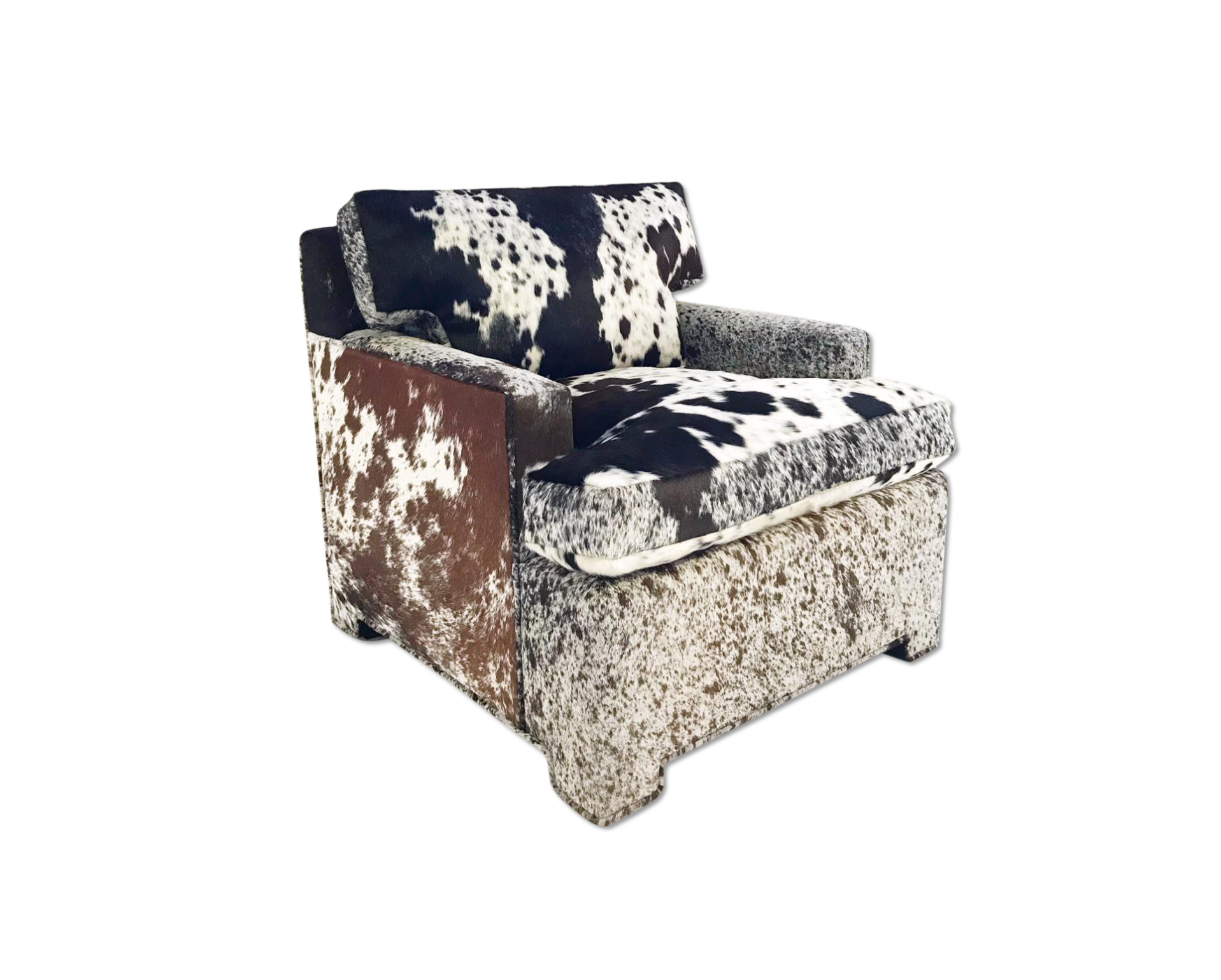 Model 3331 Chair in Brazilian Cowhide - FORSYTH