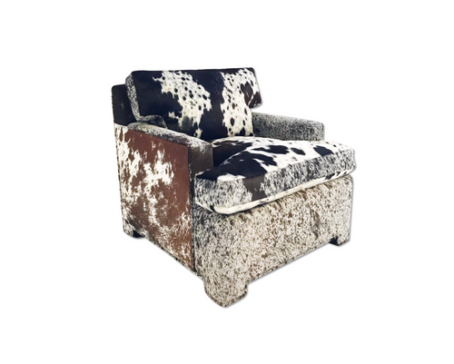 Model 3331 Chair in Brazilian Cowhide - FORSYTH