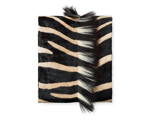 Zebra Hide Rug - FORSYTH